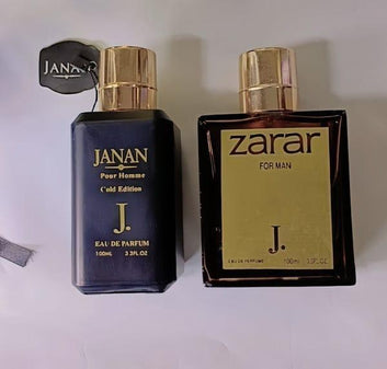 Janan Gold Edition And Zarar Gold Edition Perfumes, Pack Of 2.